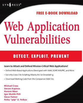 Palmer |  Web Application Vulnerabilities | Buch |  Sack Fachmedien