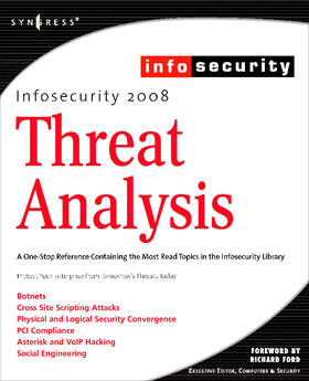 Fogie / DeRodeff / Gregg |  InfoSecurity 2008 Threat Analysis | Buch |  Sack Fachmedien