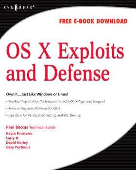 Baccas / Finisterre / H. |  OS X Exploits and Defense | Buch |  Sack Fachmedien