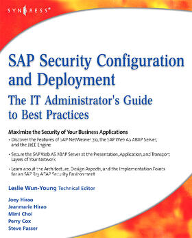 Hirao |  SAP Security Configuration and Deployment | Buch |  Sack Fachmedien