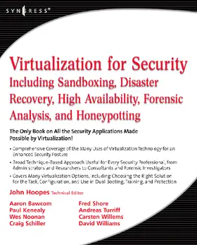 Hoopes |  Virtualization for Security | Buch |  Sack Fachmedien