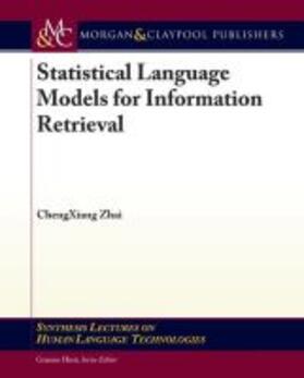  STATISTICAL LANGUAGE MODELS FO | Buch |  Sack Fachmedien