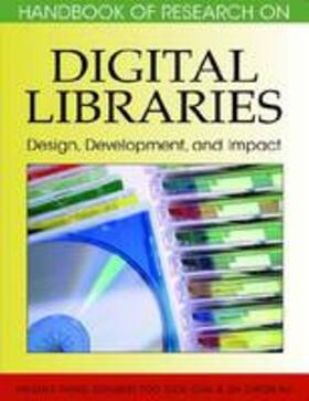 Foo / Theng / Goh |  Handbook of Research on Digital Libraries | Buch |  Sack Fachmedien