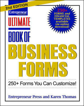 Entrepreneur Press / Thomas |  Ultimate Book of Business Forms: 250+ Forms You Can Customize | Buch |  Sack Fachmedien