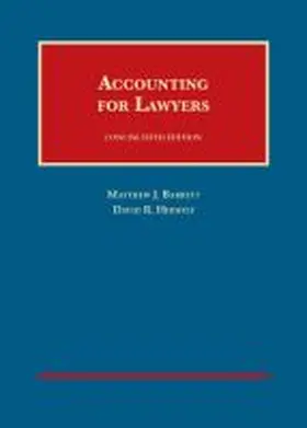 Barrett |  Accounting for Lawyers, Concise | Buch |  Sack Fachmedien