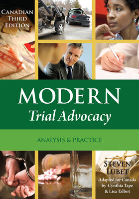 Lubet / Tape / Talbot |  Modern Trial Advocacy, Canada | Buch |  Sack Fachmedien