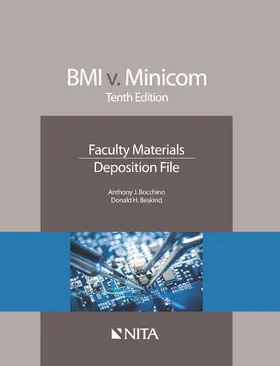 Bocchino / Beskind |  BMI v. Minicom: Faculty Materials, Deposition File | Buch |  Sack Fachmedien