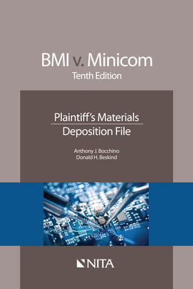 Bocchino / Beskind |  BMI v. Minicom: Plaintiff's Materials, Deposition File | Buch |  Sack Fachmedien