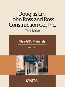 Zwier |  Douglas Li V. John Ross and Ross Construction Co., Inc. | Buch |  Sack Fachmedien