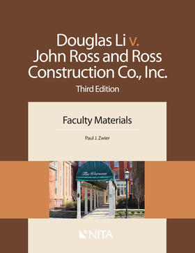 Zwier |  Douglas Li V. John Ross and Ross Construction Co., Inc. | Buch |  Sack Fachmedien