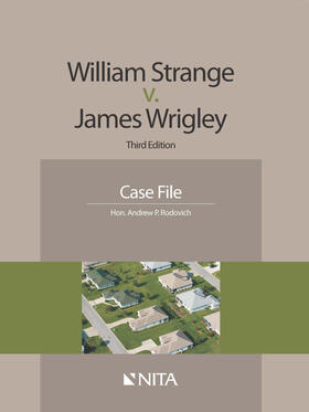 Rodovich |  William Strange v. James Wrigley: Case File | Buch |  Sack Fachmedien