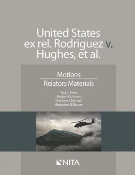 Zwier / Guttman / McCoyd |  United States Ex Rel. Rodriguez V. Hughes, Et. Al. | Buch |  Sack Fachmedien