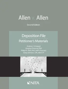 Nita |  Allen V. Allen: Deposition File, Petitioner's Materials | Buch |  Sack Fachmedien