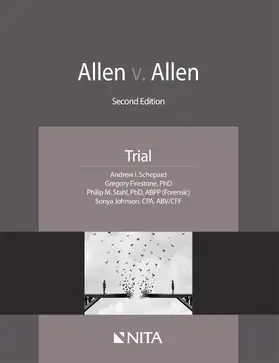 Schepard / Firestone / Stahl |  Allen v. Allen: Case File, Trial Materials | Buch |  Sack Fachmedien