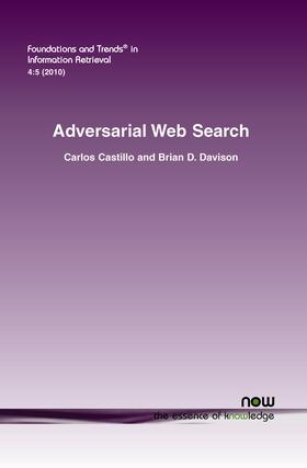 Castillo / Davison |  Adversarial Web Search | Buch |  Sack Fachmedien