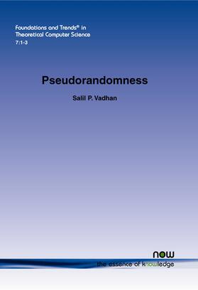 Vadhan |  Pseudorandomness | Buch |  Sack Fachmedien