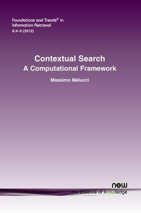 Melucci |  Contextual Search | Buch |  Sack Fachmedien