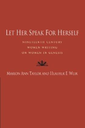 Taylor / Weir |  Let Her Speak for Herself | eBook | Sack Fachmedien