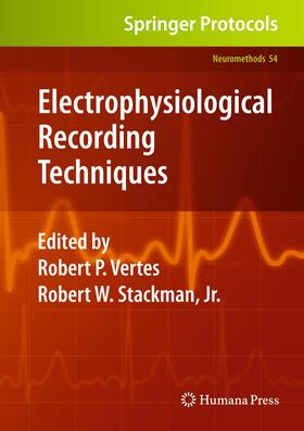 Stackman / Vertes / Stackman, Jr. |  Electrophysiological Recording Techniques | Buch |  Sack Fachmedien