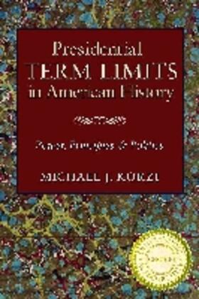  Presidential Term Limits in American History | Buch |  Sack Fachmedien