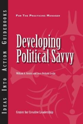 Gentry / Leslie |  Developing Political Savvy | eBook | Sack Fachmedien