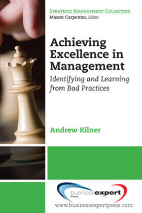 Kilner |  Achieving Excellence in Management | Buch |  Sack Fachmedien