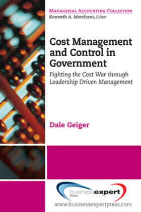 Geiger |  Cost Management and Control in Government | Buch |  Sack Fachmedien