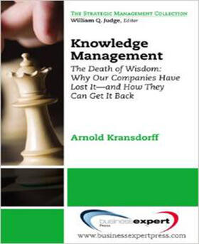 Kransdorff |  Knowledge Management | Buch |  Sack Fachmedien