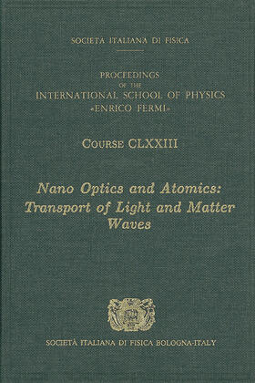 Wiersma / Kaiser / Fallani |  Nano Optics and Atomics:Transport of Light and Matter Waves | Buch |  Sack Fachmedien