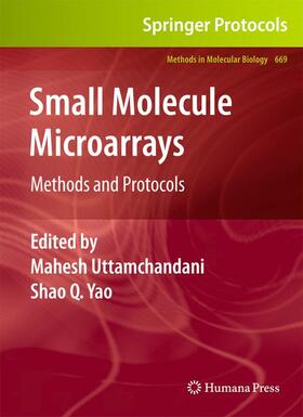 Yao / Uttamchandani |  Small Molecule Microarrays | Buch |  Sack Fachmedien