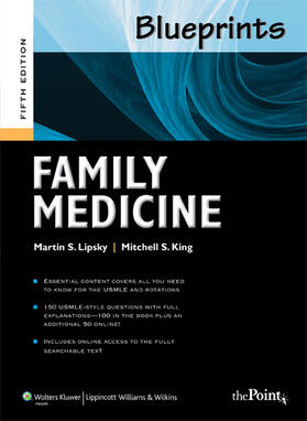 Lipsky / King | Blueprints Family Medicine | Buch | 978-1-60831-087-6 | sack.de