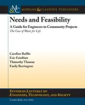  Needs and Feasibility | Buch |  Sack Fachmedien