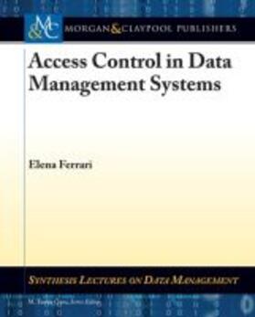  ACCESS CONTROL IN DATA MGMT SY | Buch |  Sack Fachmedien
