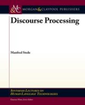  DISCOURSE PROCESSING | Buch |  Sack Fachmedien