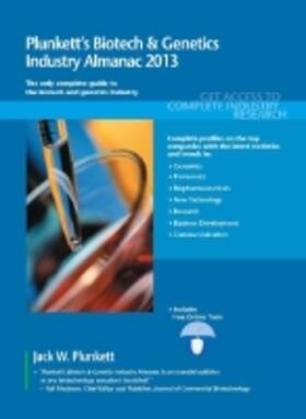 Plunkett |  Plunkett's Biotech & Genetics Industry Almanac 2013 | Buch |  Sack Fachmedien