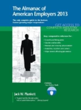 Plunkett |  The Almanac of American Employers 2013 | Buch |  Sack Fachmedien
