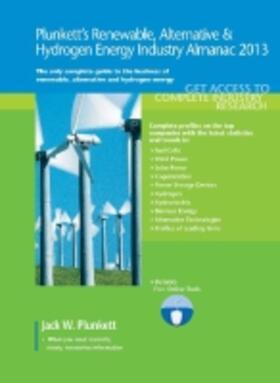 Plunkett |  Plunkett's Renewable, Alternative & Hydrogen Energy Industry Almanac 2013 | Buch |  Sack Fachmedien