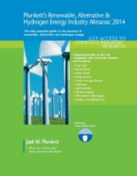 Plunkett |  Plunkett's Renewable, Alternative & Hydrogen Energy Industry Almanac 2014 | Buch |  Sack Fachmedien