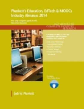 Plunkett |  Plunkett's Education, EdTech & MOOCs Industry Almanac 2014 | Buch |  Sack Fachmedien