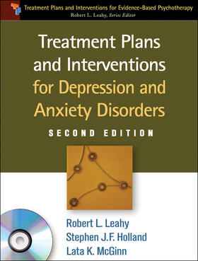 McGinn / Leahy / Holland |  Treatment Plans and Interventions for Depression and Anxiety Disorders, Second Edition, Paperback + CD-ROM | Buch |  Sack Fachmedien