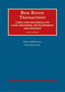 Korngold |  Real Estate Transactions, Cases and Materials on Land Transfer, Development and Finance | Buch |  Sack Fachmedien