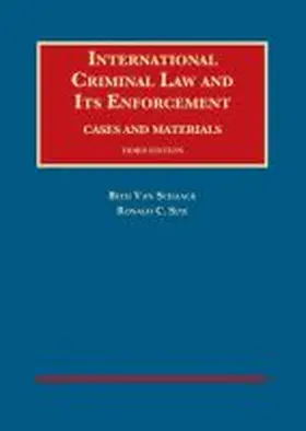 Schaack |  International Criminal Law and Its Enforcement | Buch |  Sack Fachmedien