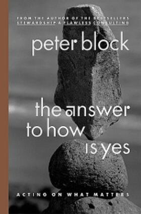 Block |  The Answer to How Is Yes | eBook | Sack Fachmedien