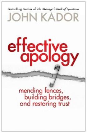 Kador |  Effective Apology | eBook | Sack Fachmedien