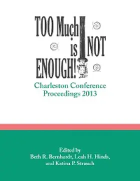 Bernhardt / Hinds | Too Much is Not Enough | E-Book | sack.de