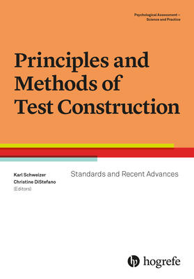 Schweizer / DiStefano |  Principles and Methods of Test Construction | eBook | Sack Fachmedien