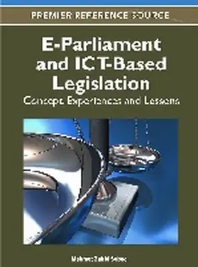 Sobaci |  E-Parliament and ICT-Based Legislation | Buch |  Sack Fachmedien