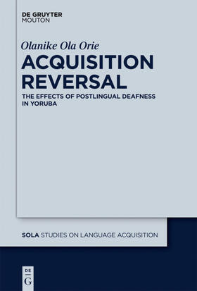 Orie | Acquisition Reversal | E-Book | sack.de