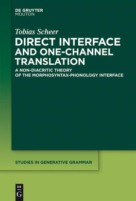 Scheer |  Direct Interface and One-Channel Translation | Buch |  Sack Fachmedien