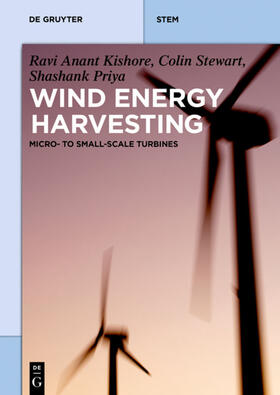 Kishore / Stewart / Priya |  Wind Energy Harvesting | Buch |  Sack Fachmedien